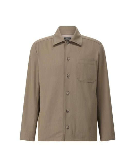 A.P.C. Green Light Jackets for men
