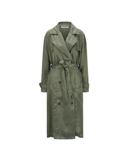 Milestone Jassen ,Groen ,Msizzy Trenchcoat in het Green