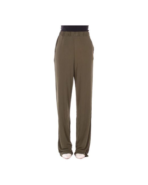 Max Mara Green Wide Trousers