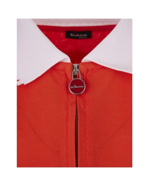 Tops > polo shirts Kiton pour homme en coloris Red
