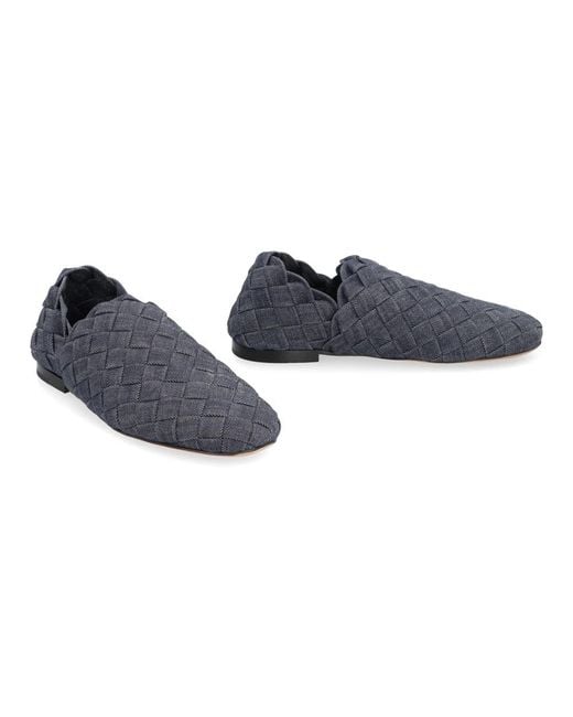 Bottega Veneta Blue Loafers for men