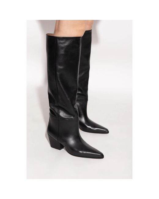 Heeled Boots Paris Texas de color Black