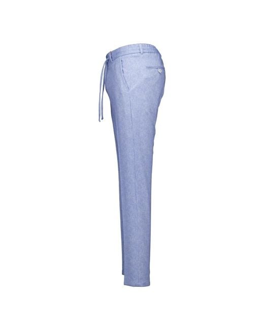 Zuitable Blue Suit Trousers for men