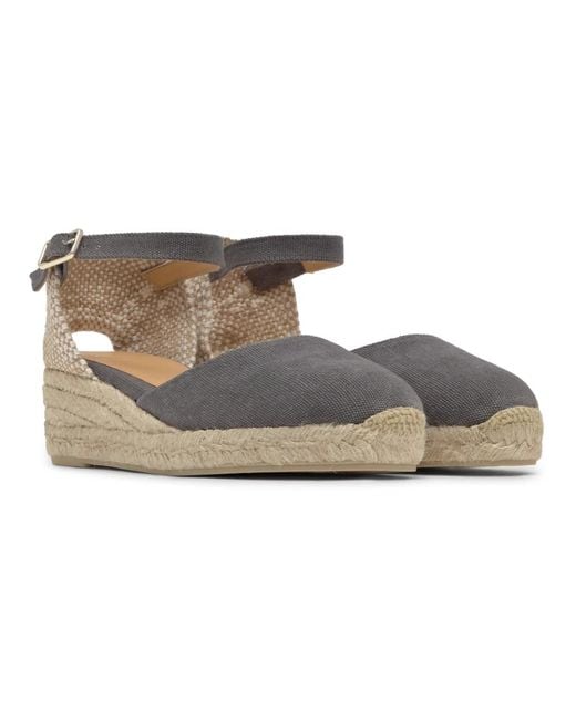 Wedges di Castaner in Gray