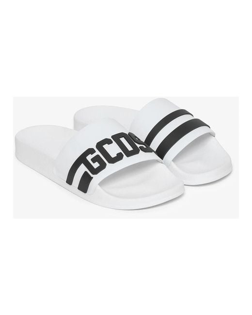 Gcds White Sliders for men