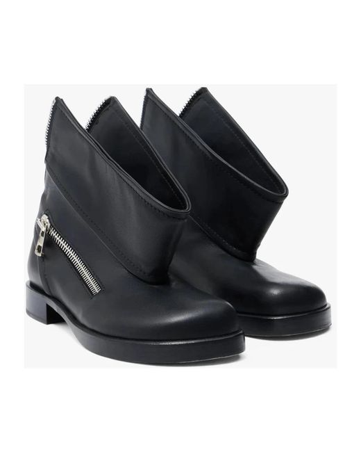 J.W. Anderson Black Ankle Boots