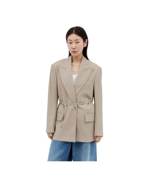 Acne Natural Blazers