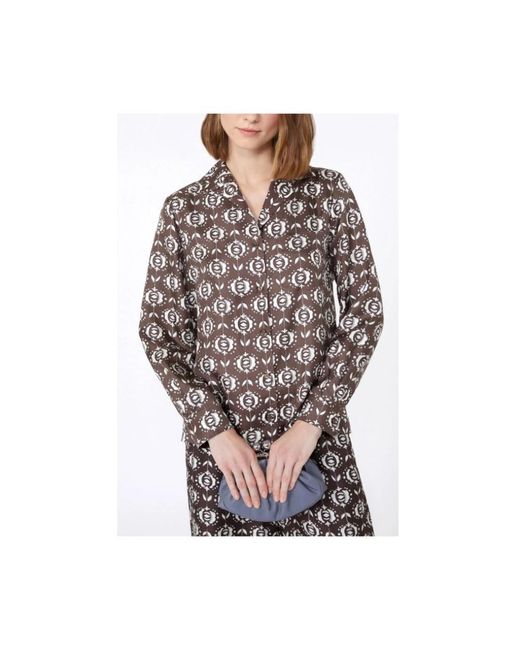 Weekend by Maxmara Hemden in het Brown