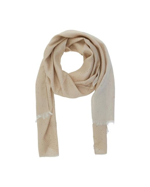 Scarves Twinset en coloris Natural
