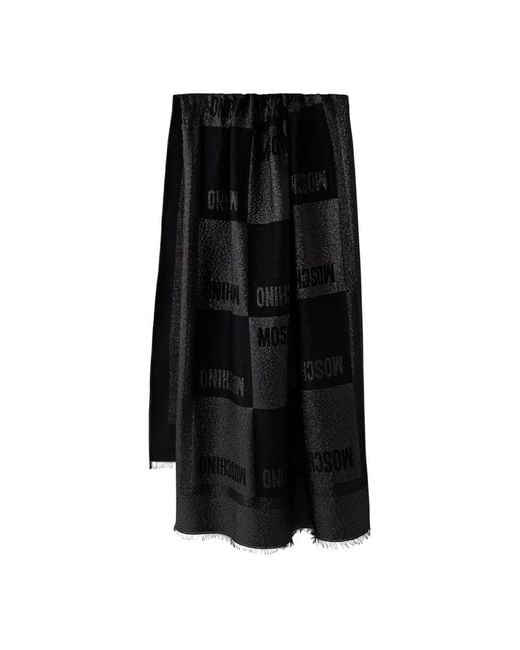 Winter Scarves di Moschino in Black