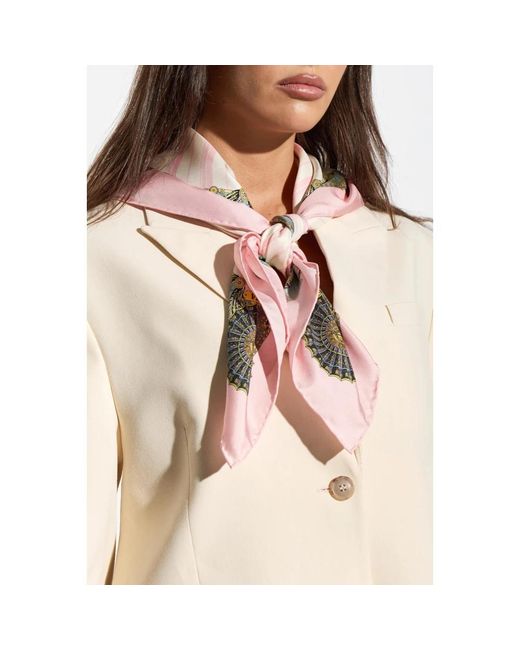 Versace Natural The Encore Silk Scarf