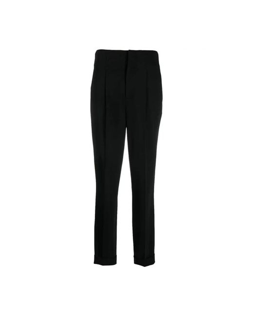 Ralph Lauren Black Slim-Fit Trousers