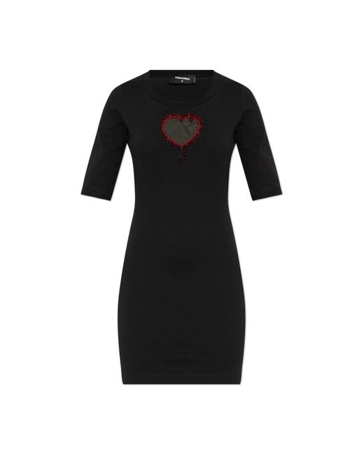 Short Dresses DSquared² de color Black