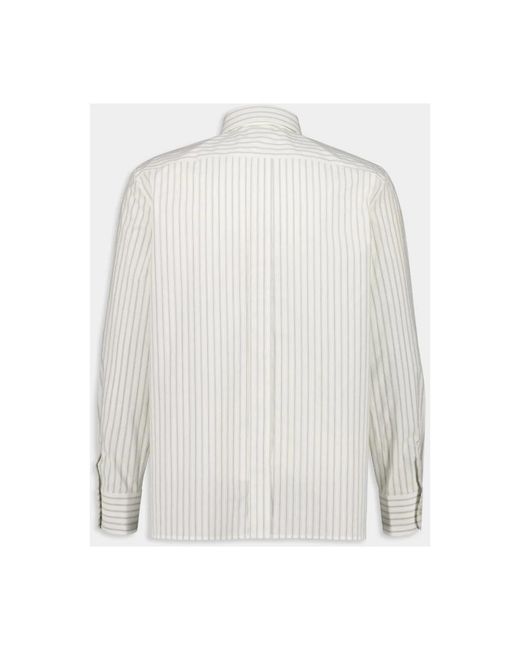 Saint Laurent White Casual Shirts for men