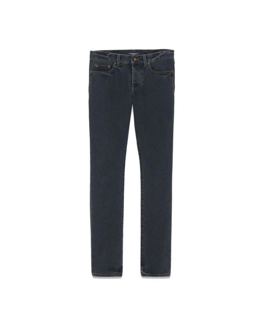 Saint Laurent Blue Slim-Fit Jeans for men