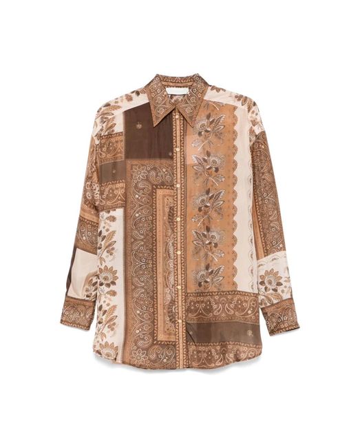 Shirts Zimmermann de color Brown