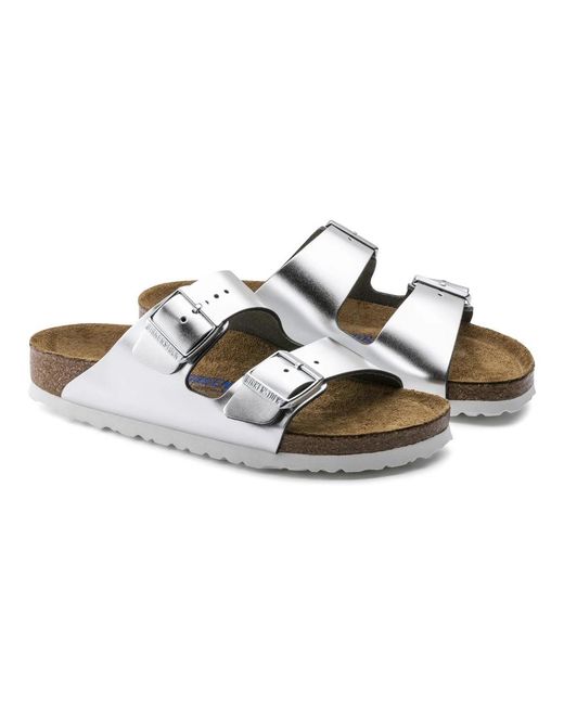 Birkenstock Metallic Sliders
