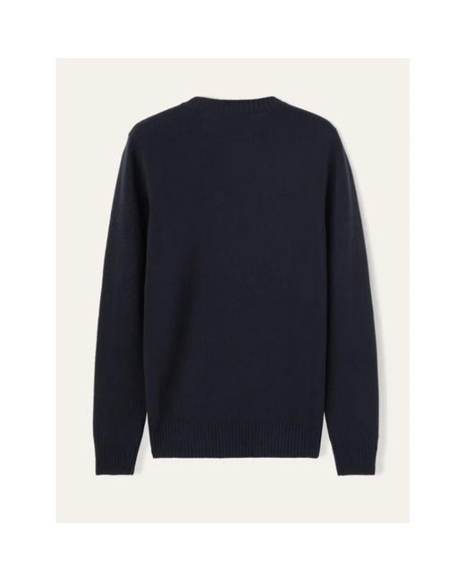 Loro Piana Blue Round-Neck Knitwear for men