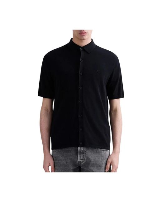 Replay Black Short Sleeve Shirts for men