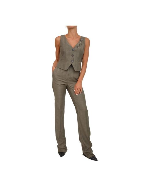 Vests Marella en coloris Green