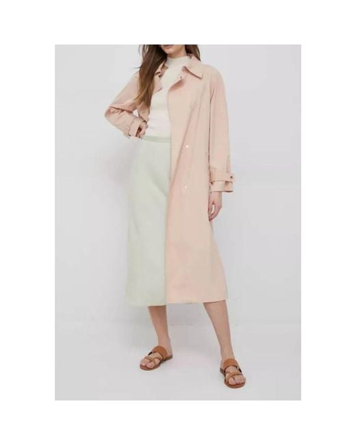 Calvin Klein Natural Midi Skirts