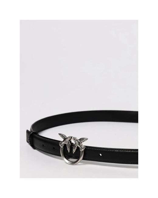 Pinko Black Ledergürtel