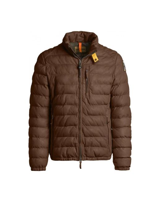 Parajumpers Brown Down Jackets for men