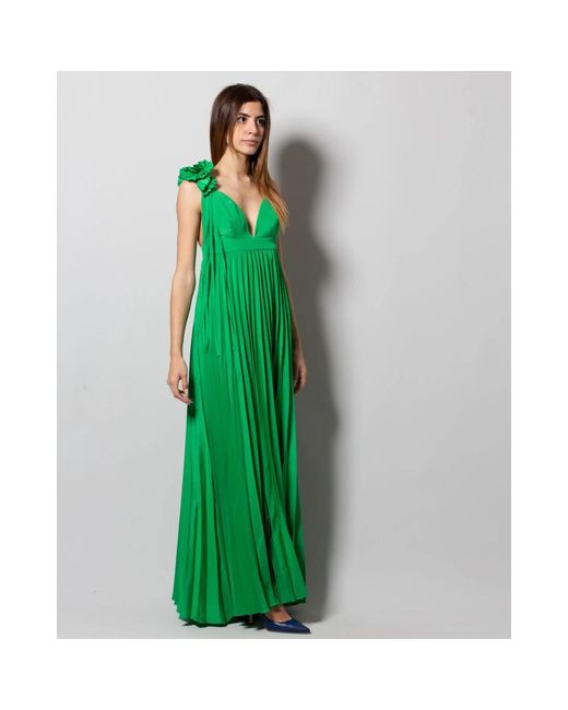 Dresses > day dresses > maxi dresses P.A.R.O.S.H. en coloris Green