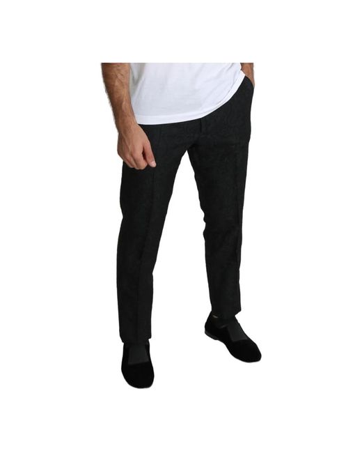 Dolce & Gabbana Suit trousers in Black für Herren