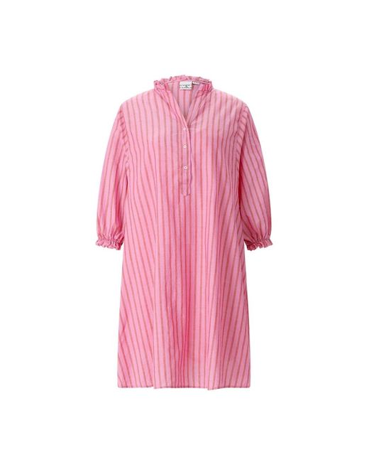 Emily Van Den Bergh Pink Shirt Dresses
