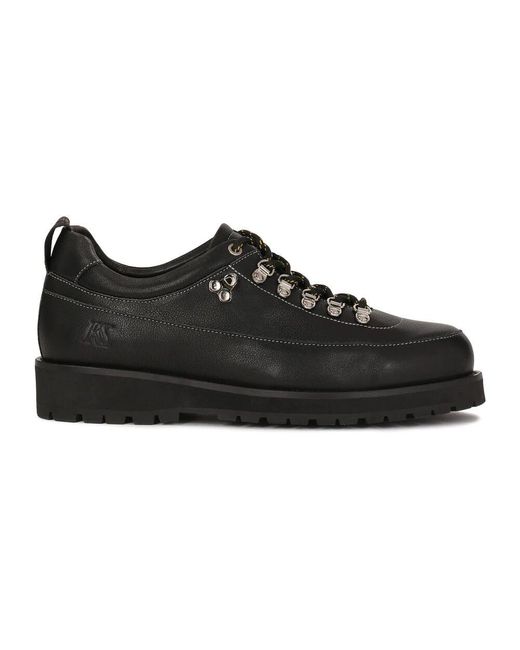 Kazar Leder Halbschuhe Arbeitsschuhe in Black für Herren