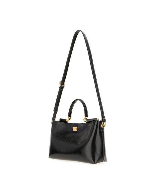 Dolce & Gabbana Black Shoulder Bags