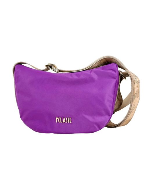 Alviero Martini 1A Classe Purple Cross Body Bags