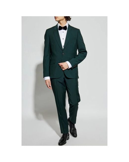 Single Breasted Suits di Paul Smith in Green da Uomo
