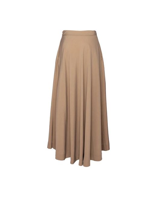 Attic And Barn Midi Rok in het Brown