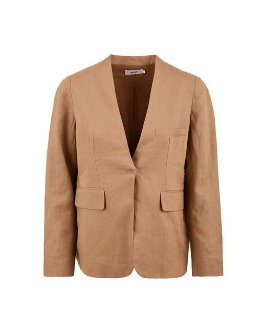 Blazers Not Shy de color Brown