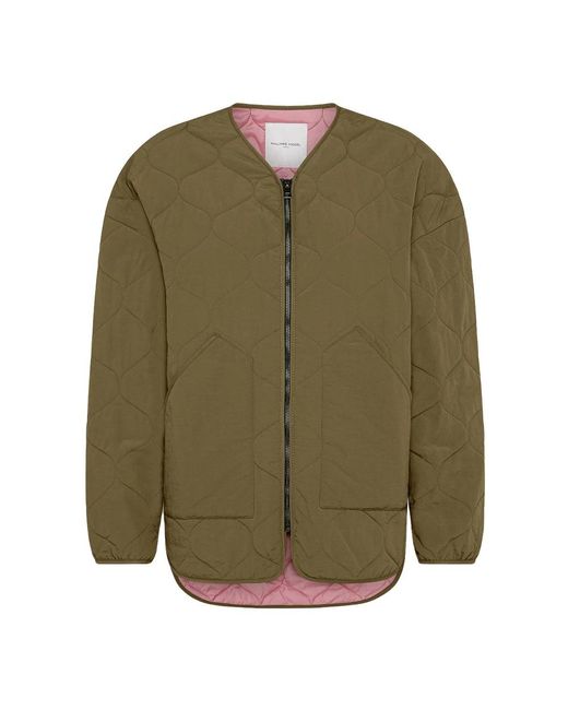 Philippe Model Light Jackets in Green | Lyst UK
