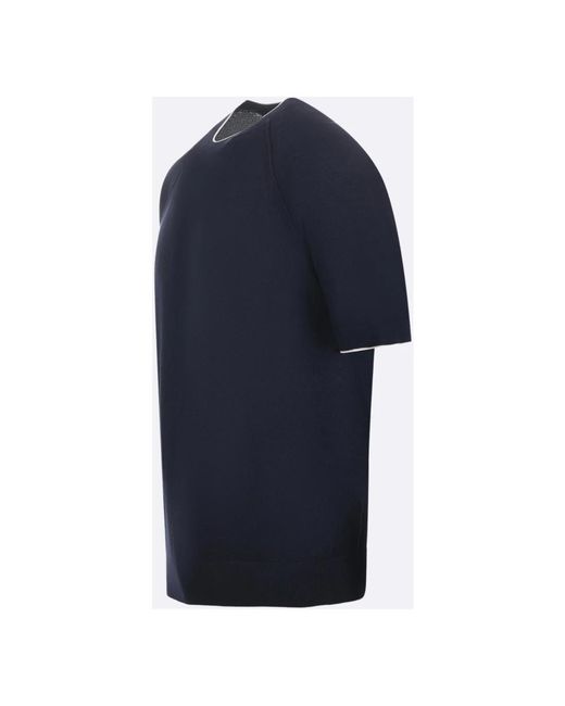 Paolo Pecora Blue T-Shirts for men