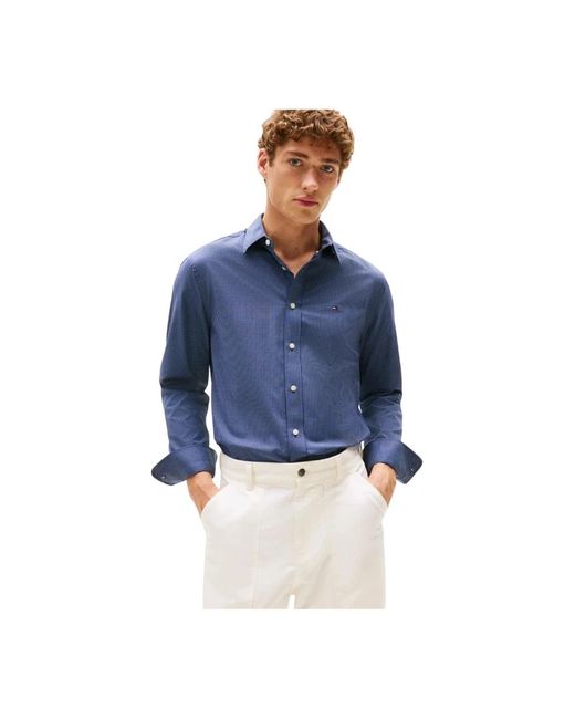 Tommy Hilfiger Blue Casual Shirts for men