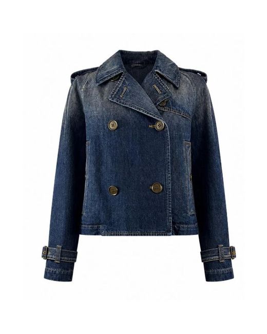 Denim Jackets Burberry de color Blue