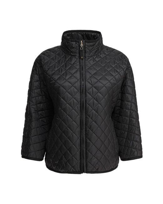 Max Mara Elegante Zwarte Jas Voor Vrouwen in het Black