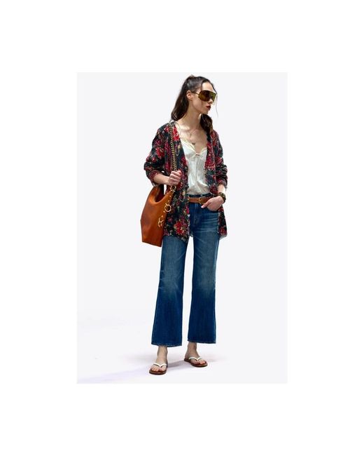 Cropped Jeans R13 de color Blue