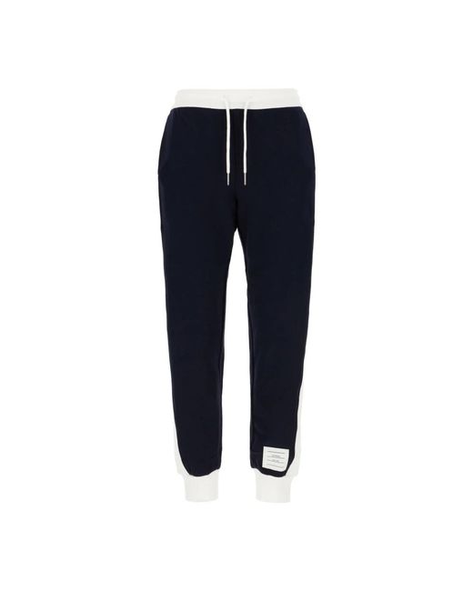 Thom Browne Blue Sweatpants