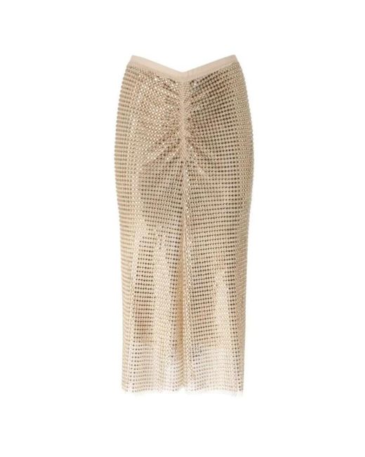 Pinko Natural Midi Skirts