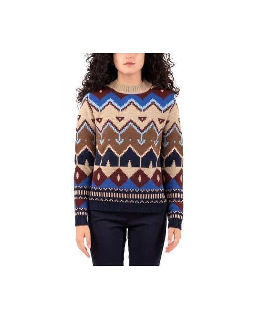 Round-Neck Knitwear di Weekend in Black