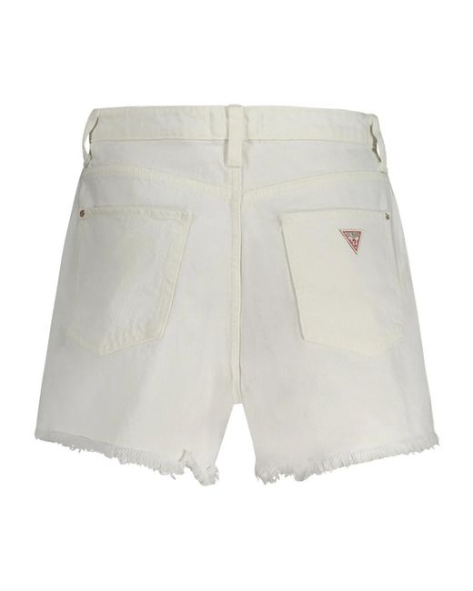 Guess Gray Denim Shorts