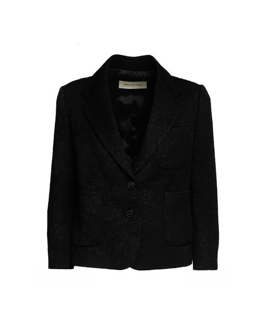 Dries Van Noten Black Blazers
