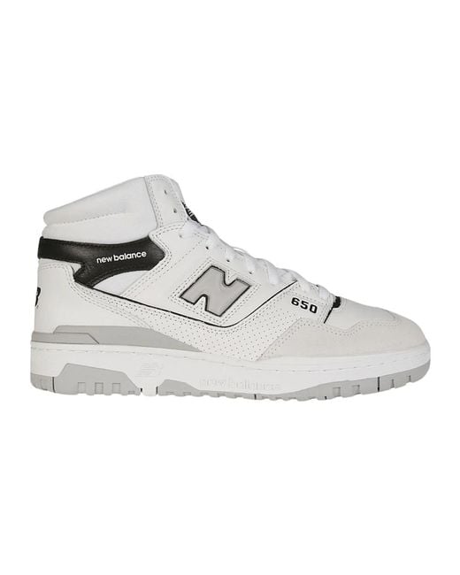 New Balance Klassische weiße sneakers in Gray für Herren