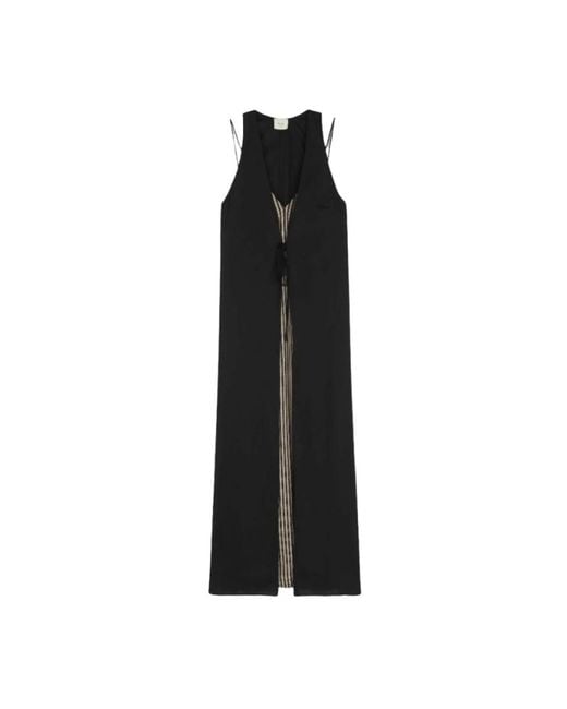 Alysi Black Maxi Dresses