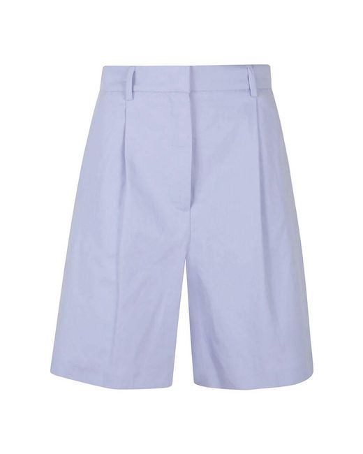 Weekend by Maxmara Blue Casual Shorts
